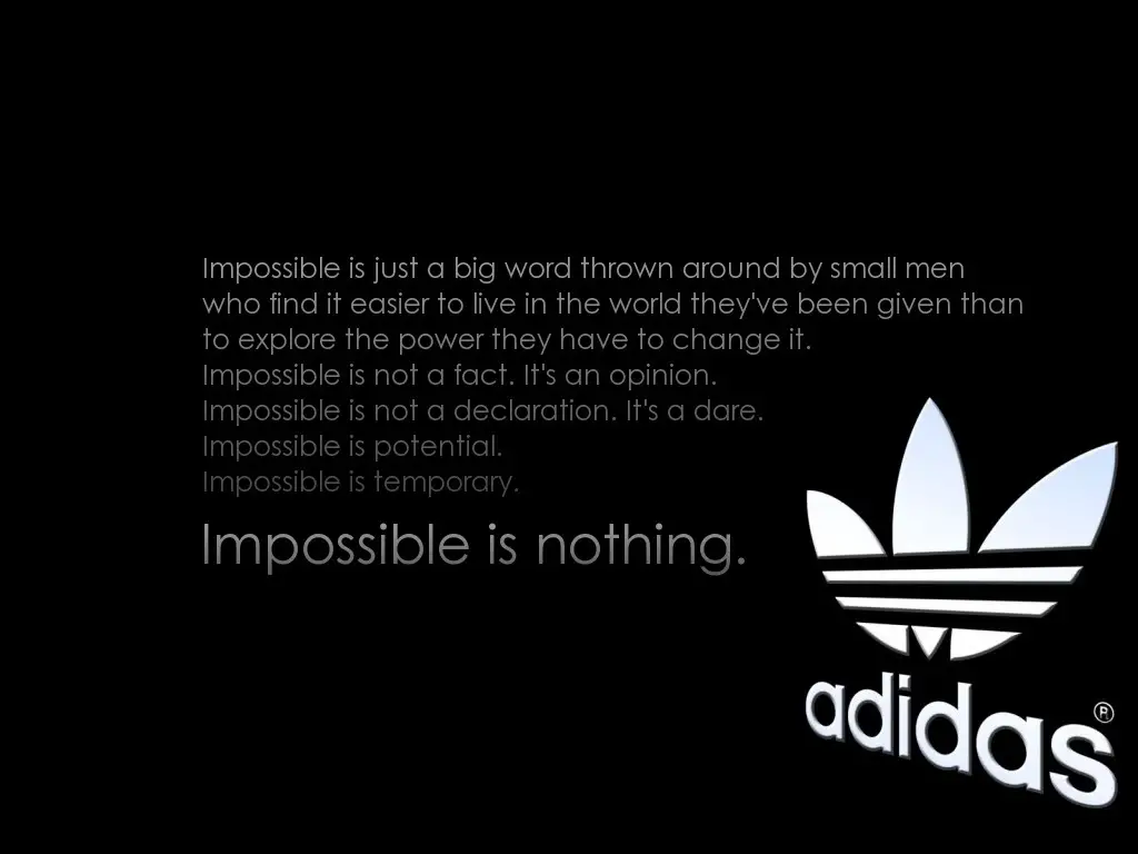 adidas impossible
